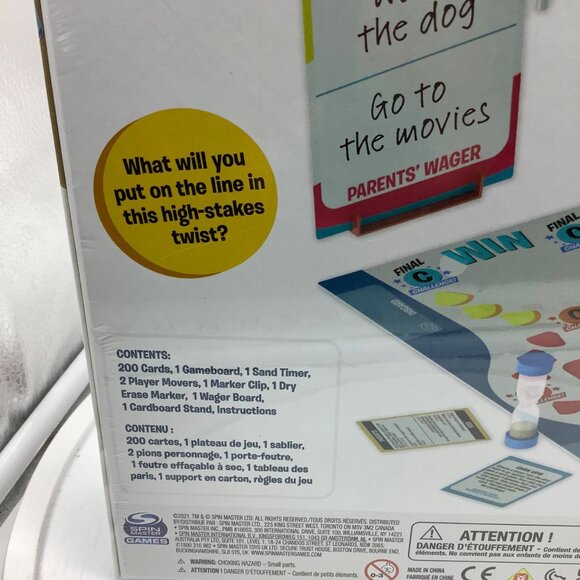 Beat The Parents Family Showdown Trivia & Challenge Board Game For Ages 6+ NEW - Picture 4 of 7